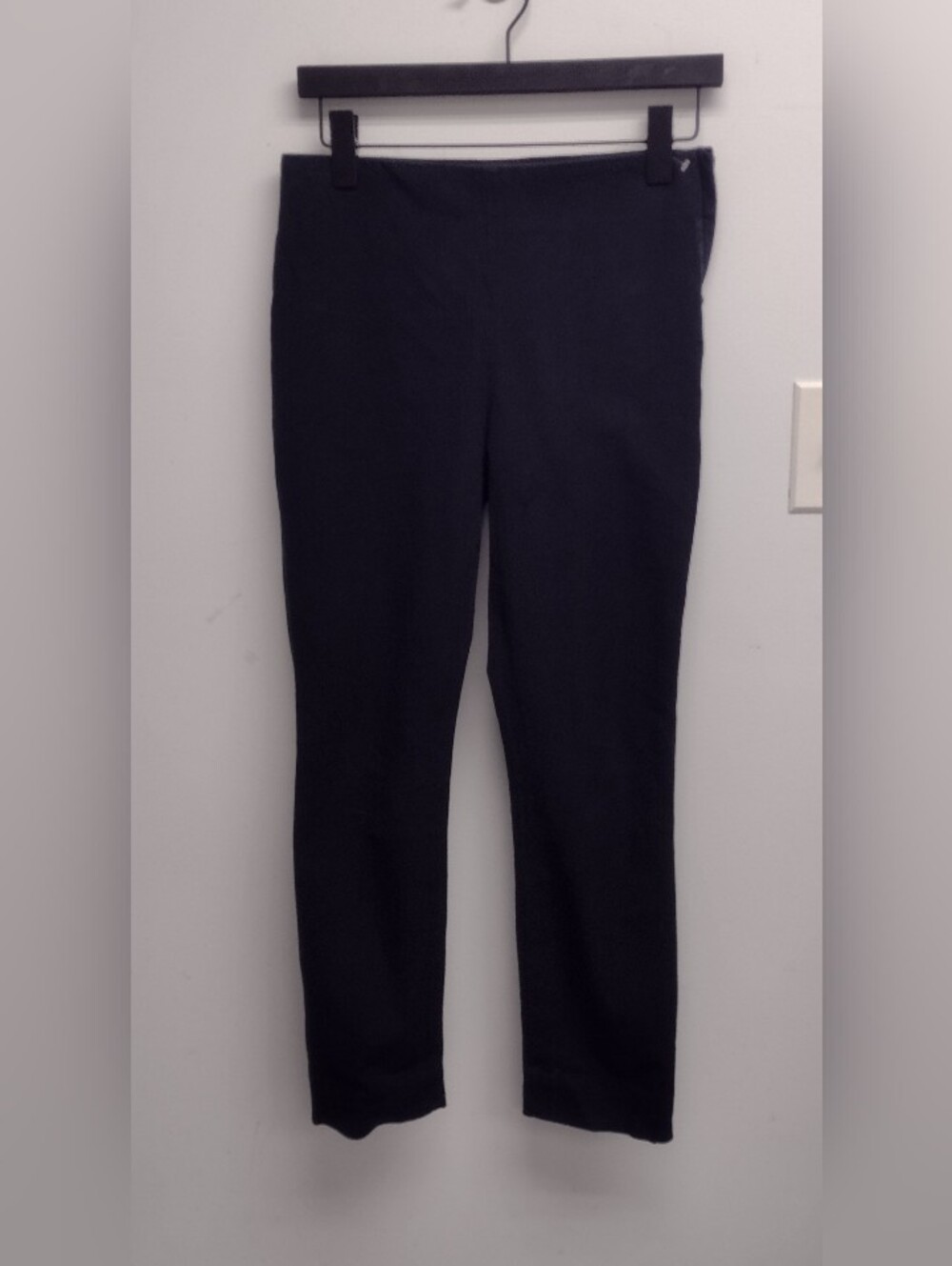 COS Black Slim Fit High Rise Ankle Length Pants (Sz 8) Neutral Minimalist - Picture 4 of 10